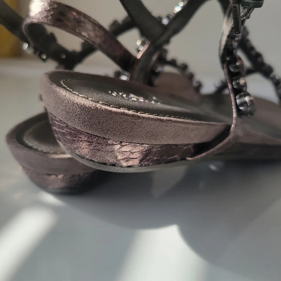 Spring Kenneth Cole Reaction Sandals / Pewter / 7.5 - Picture 8 of 9